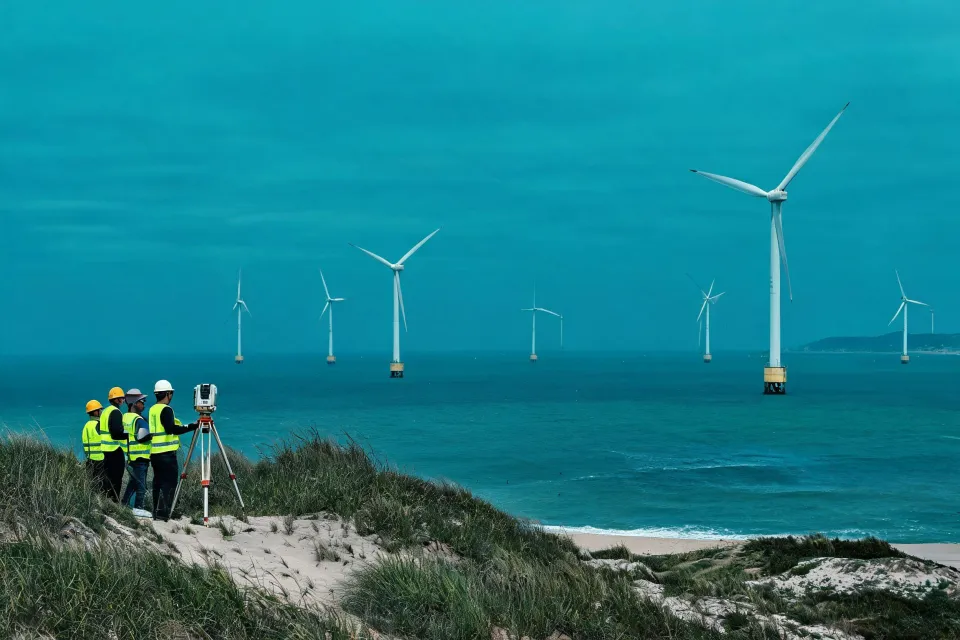 Wind energy project planning landscape